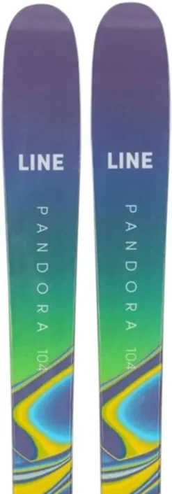 LINE Pandora 104 Freeride Skis -Winter Sports Shop line pandora 104 freeride skis v 2