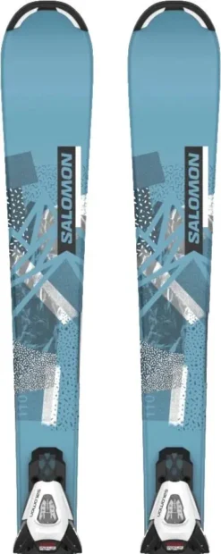 Salomon QST Jr S Skis + C5 GW Bindings -Winter Sports Shop salomon qst jr s skis c5 gw bindings 6q 2