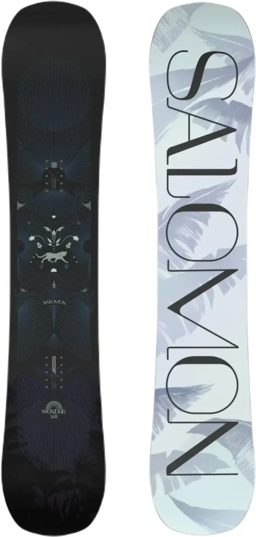 Salomon Wonder Womens Freeride Snowboard -Winter Sports Shop salomon wonder womens freeride snowboard n6 1