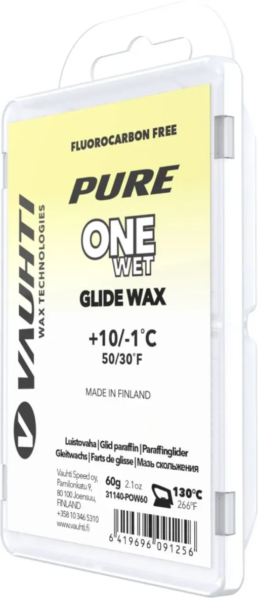 Vauhti Pure One Ski Glide Wax -Winter Sports Shop vauhti pure one ski glide wax gr